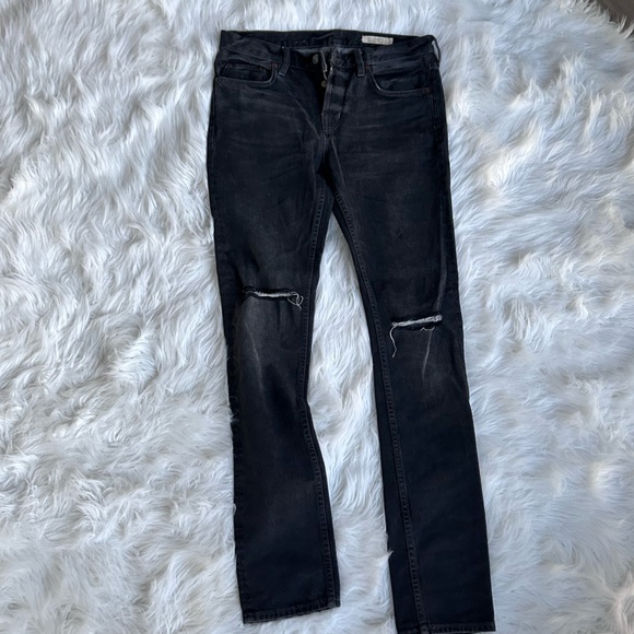 All Saints Cigarette Jeans Distressed (30) - Picture 4 of 7